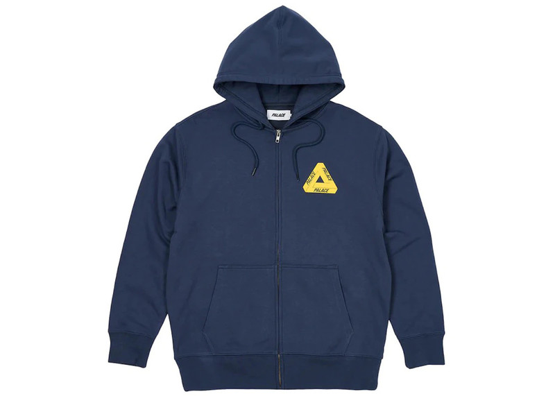 PALACE Palace Tri-Puff Print Zip Hood Navy outlook