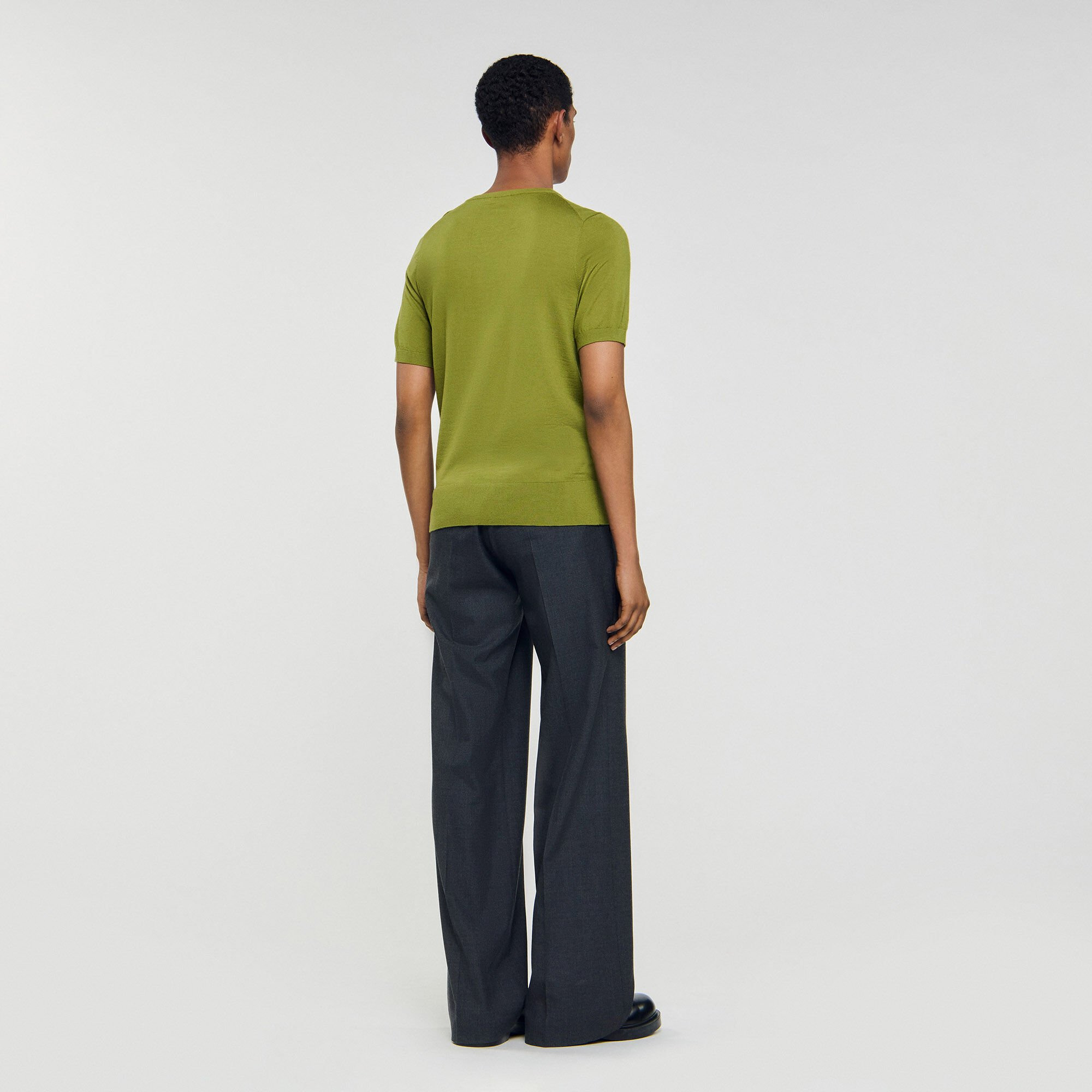 FLOWING KNIT T-SHIRT - 5