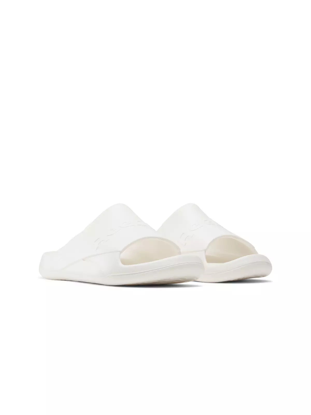 Clean "White/White" Unisex Slide - 2