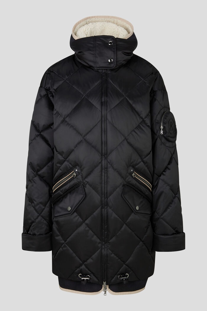Tessi Down coat in Black - 1