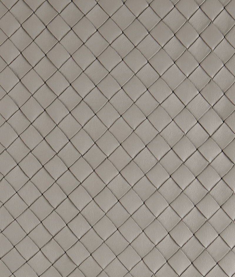 Intrecciato Leather Straight Leg Trousers 6