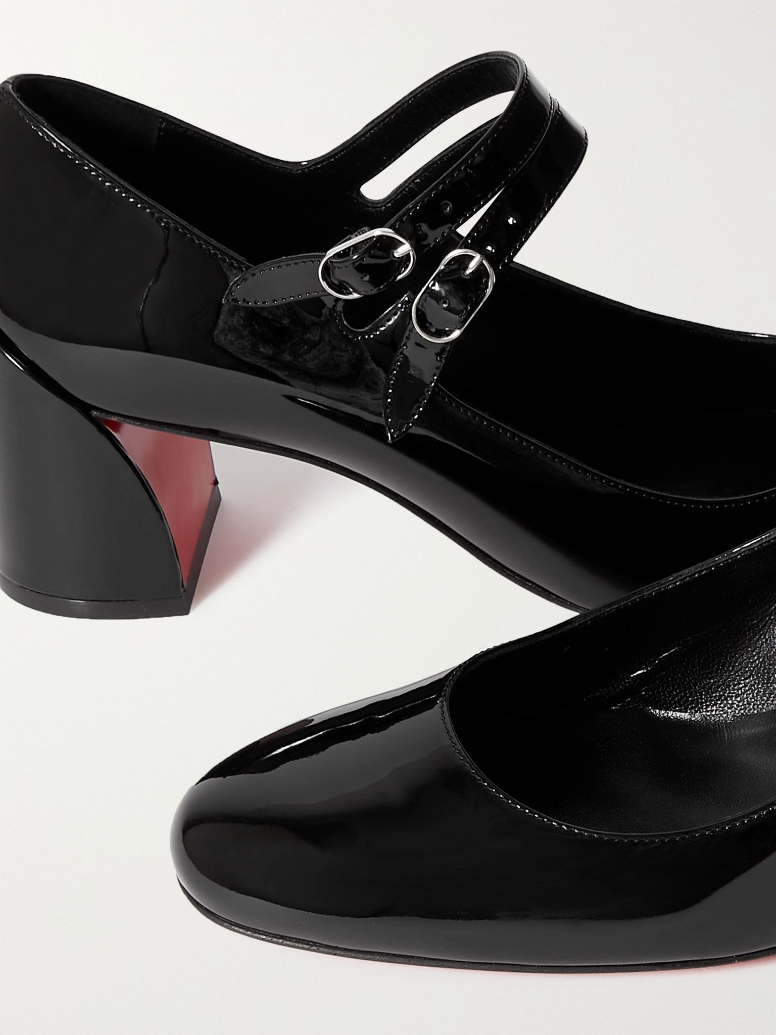 Miss Jane 55 patent-leather pumps Black - 4