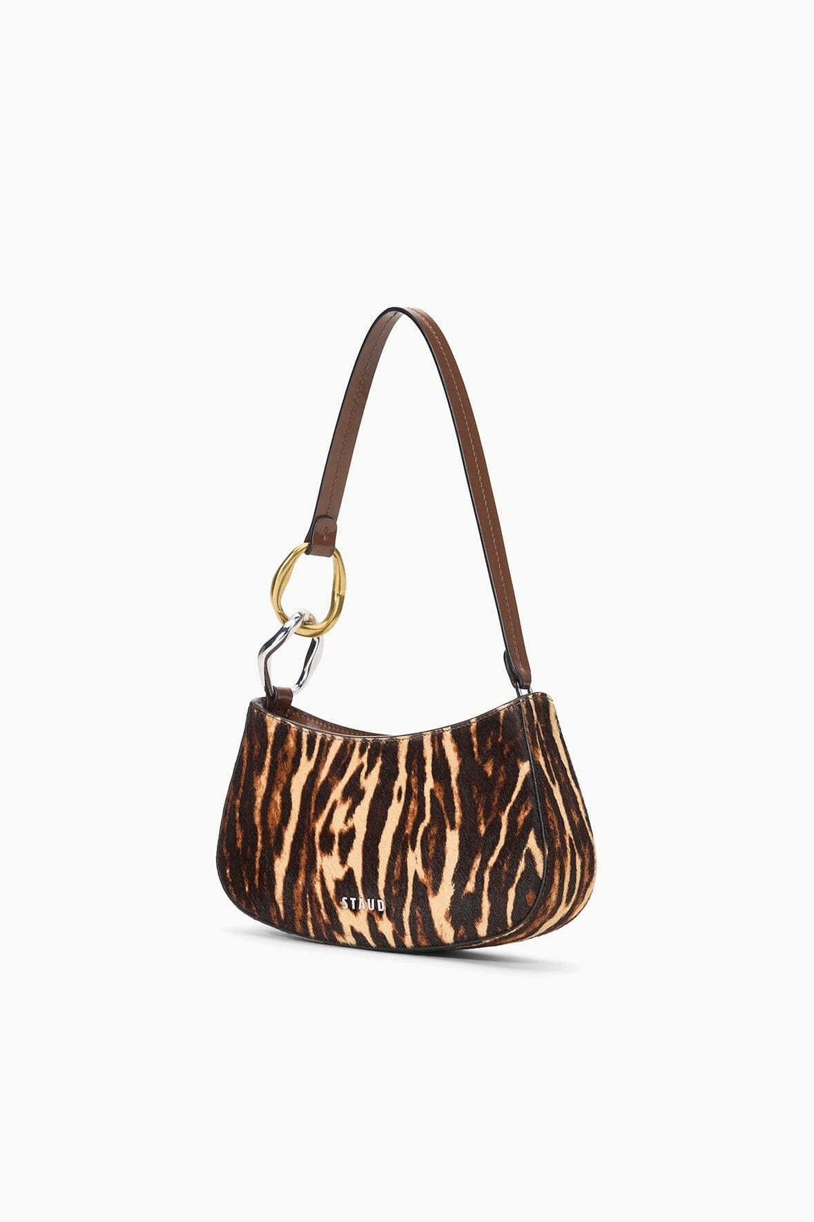 STAUD OLLIE BAG LADY LEOPARD CACAO - 3