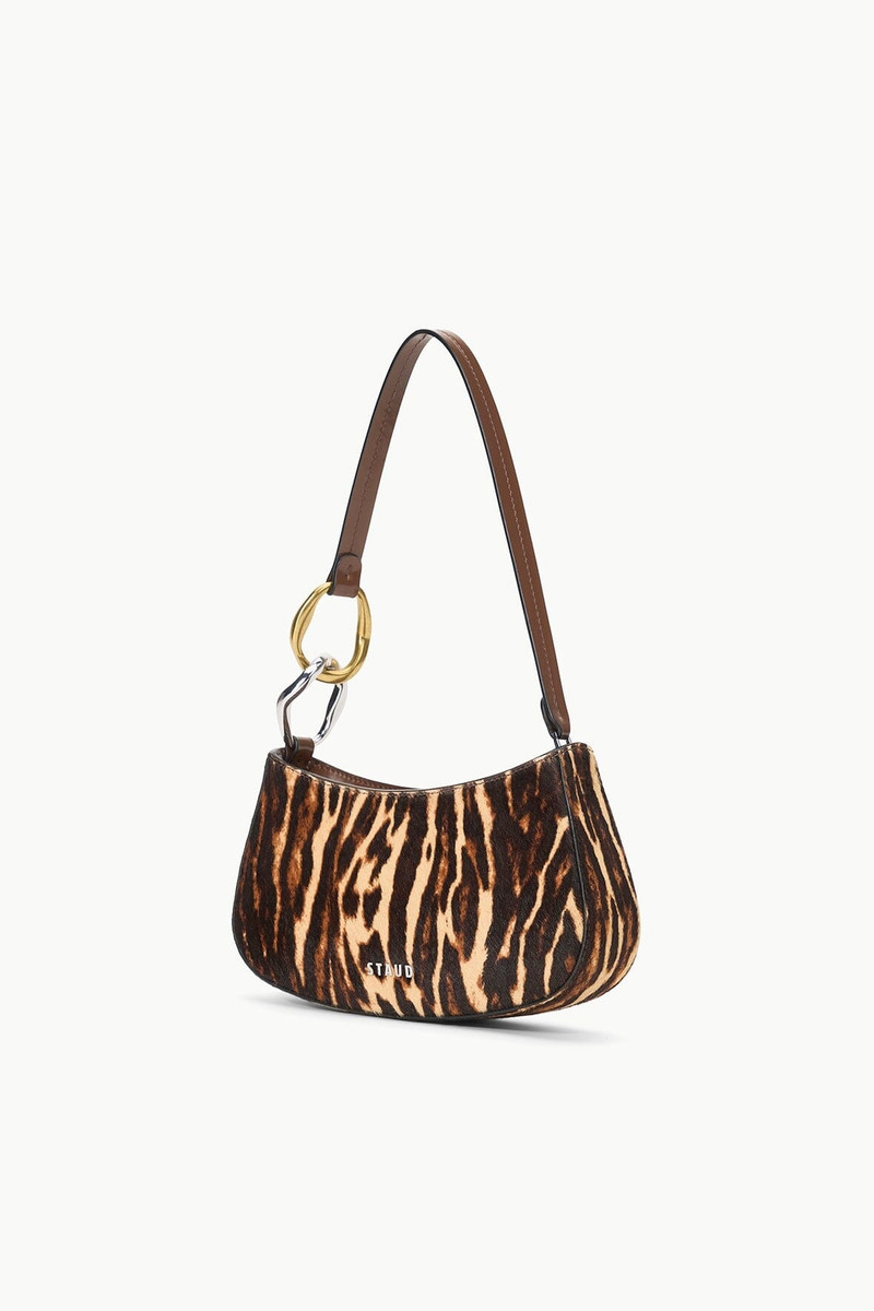 STAUD OLLIE BAG LADY LEOPARD CACAO 3