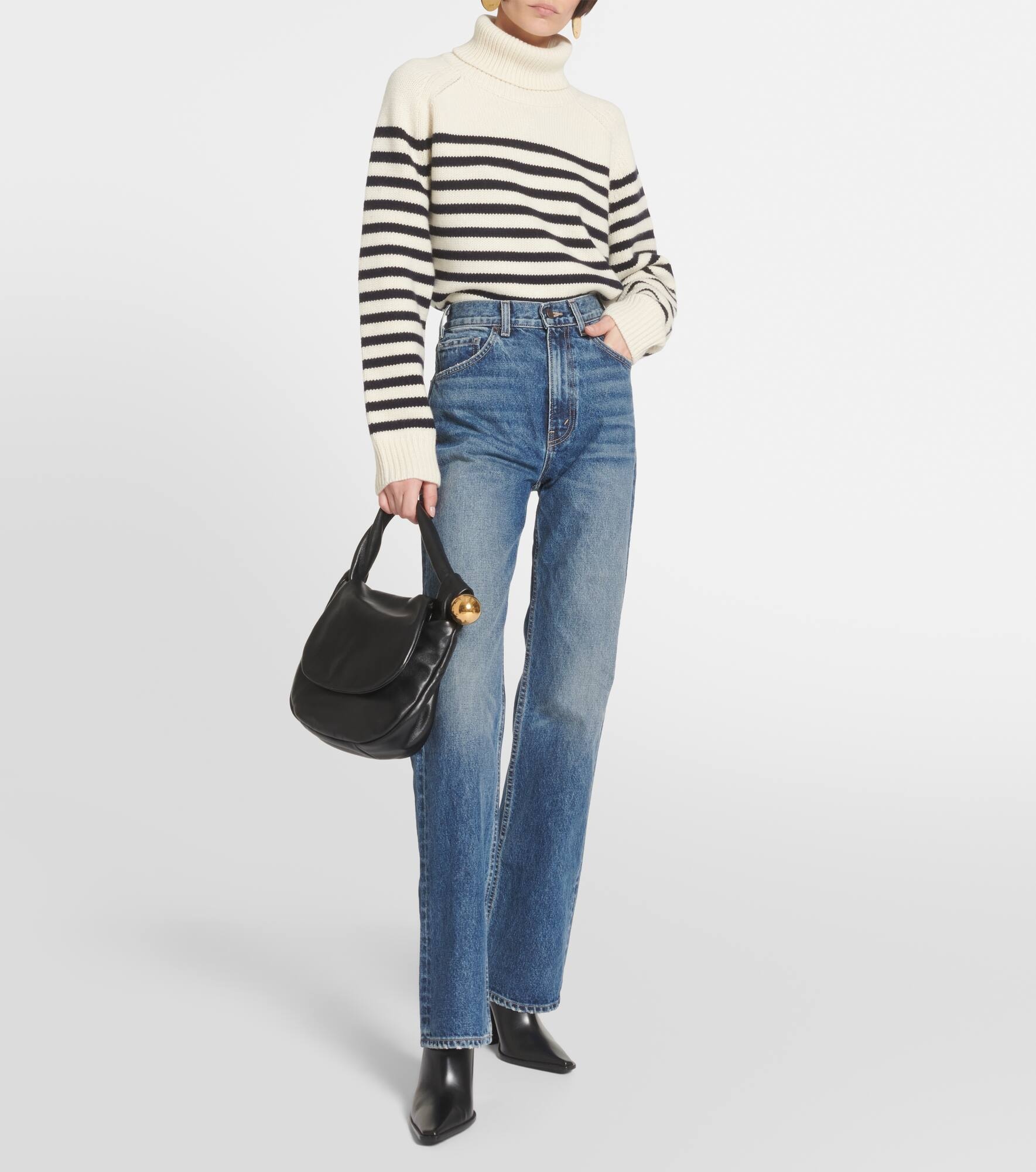 Mitchell mid-rise straight jeans - 7