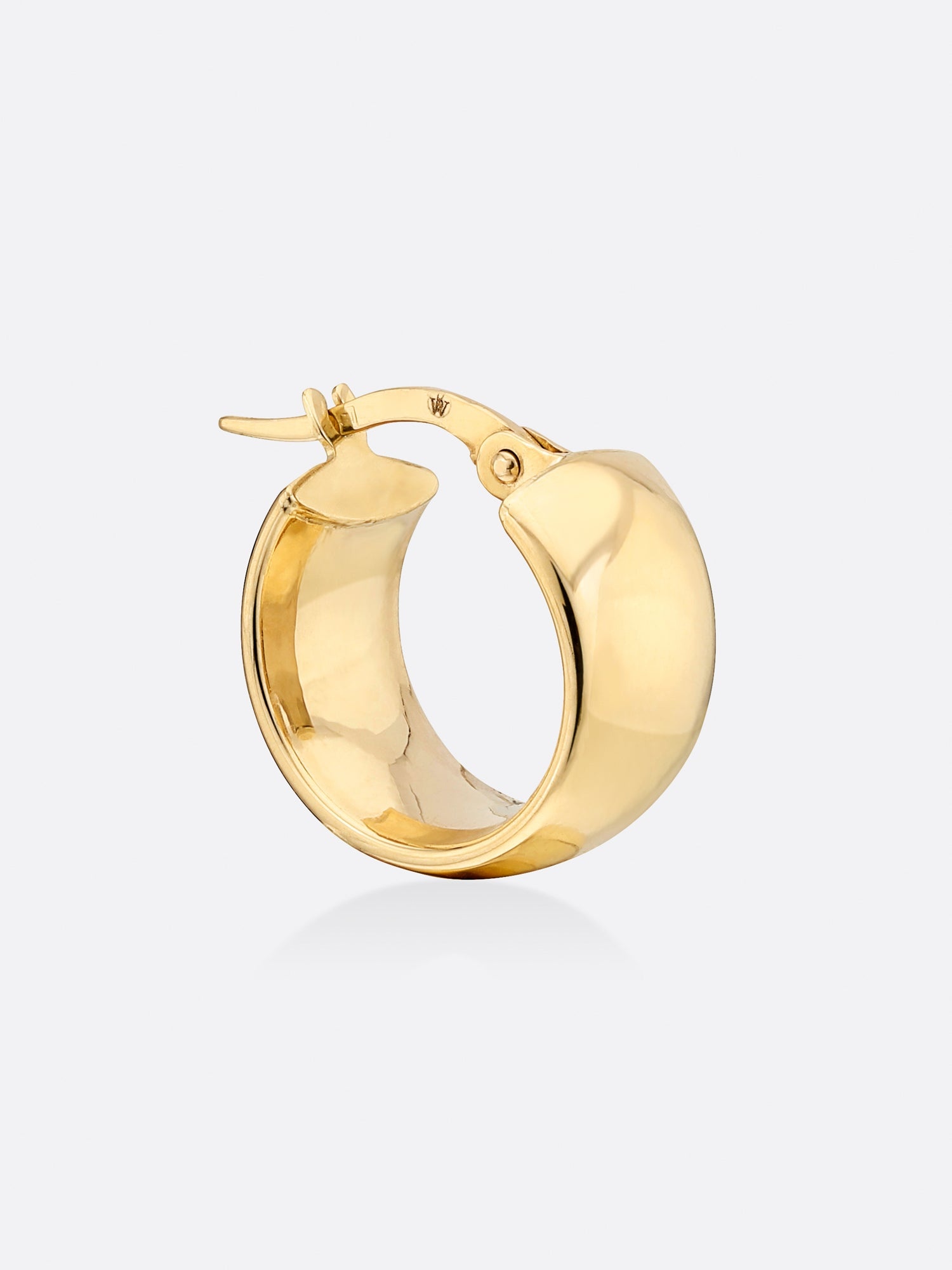 Icons Yellow Gold Mini Hoop Earrings - 3
