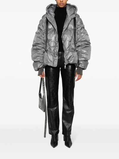 Khrisjoy Iconic metallic-effect padded jacket outlook