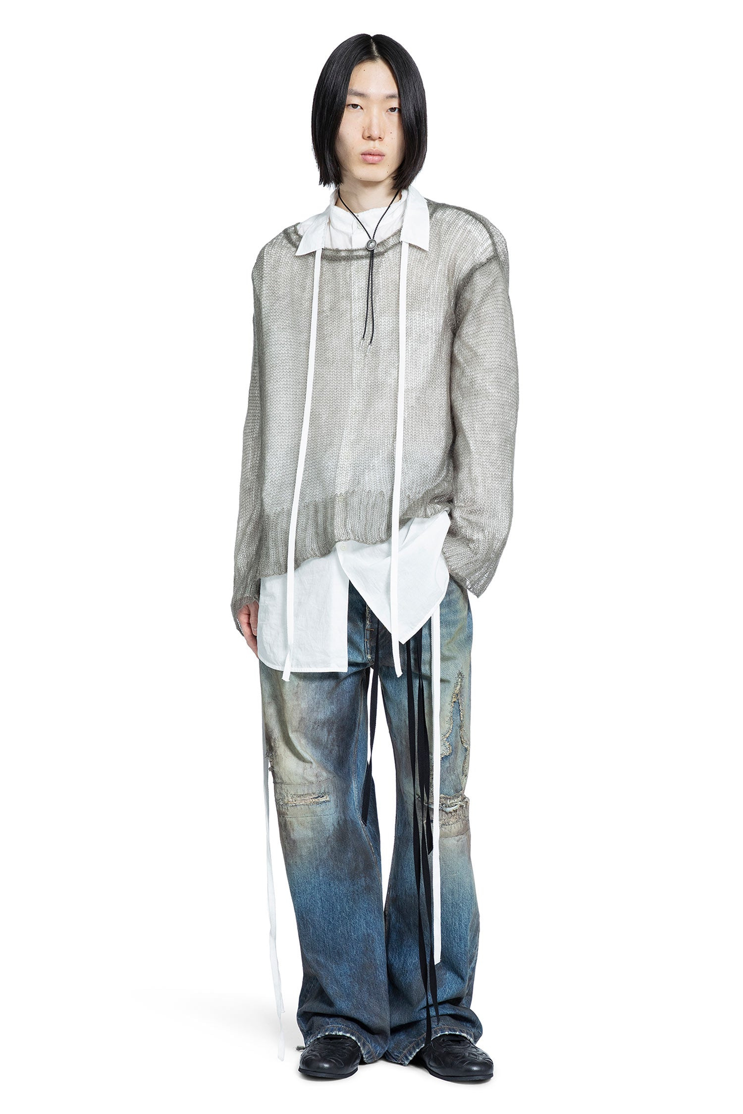 Kent High-comfort Sweater In Fine Mohair Knit - 4