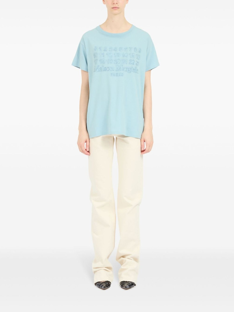 Maison Margiela logo-print cotton T-shirt outlook