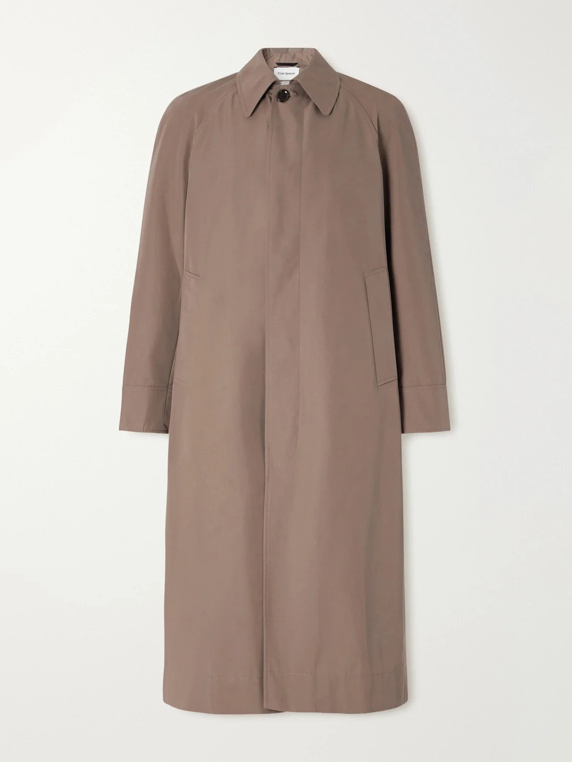 Lothian Cotton-Blend Twill Trench Coat - 1