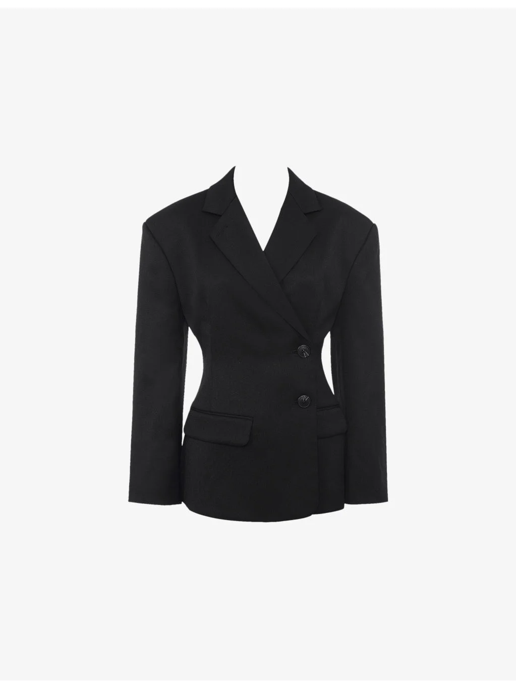 Hudson Hourglass Stretch-Woven Blazer - 1