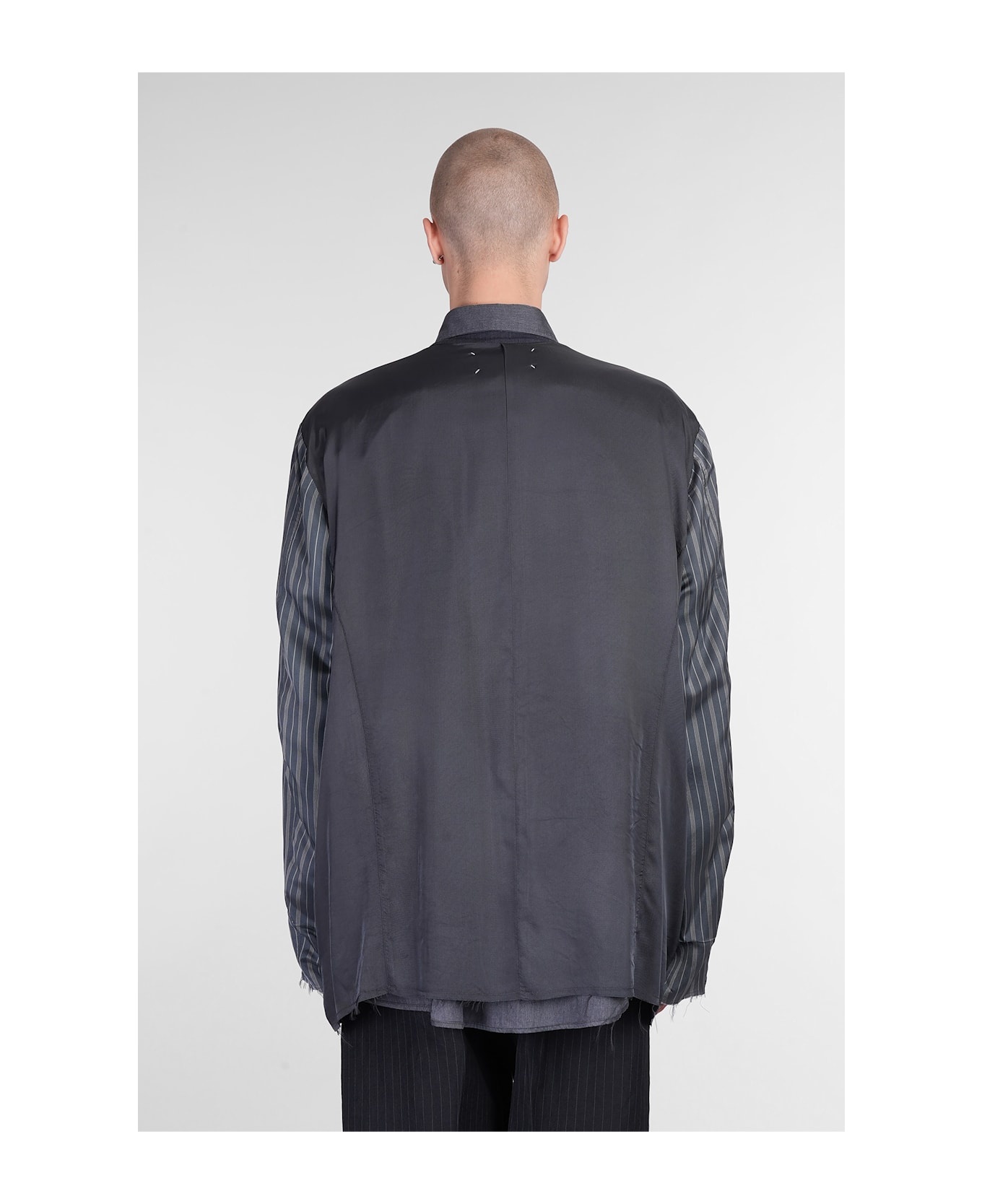 Casual Jacket In Multicolor Wool - 3