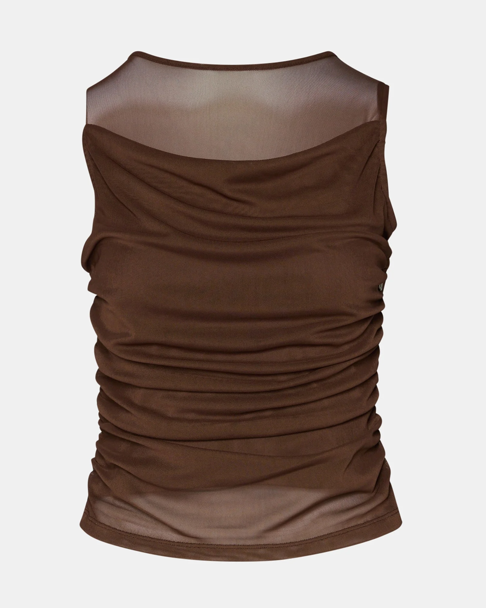 ROMAN KNIT TOP WALNUT - 1