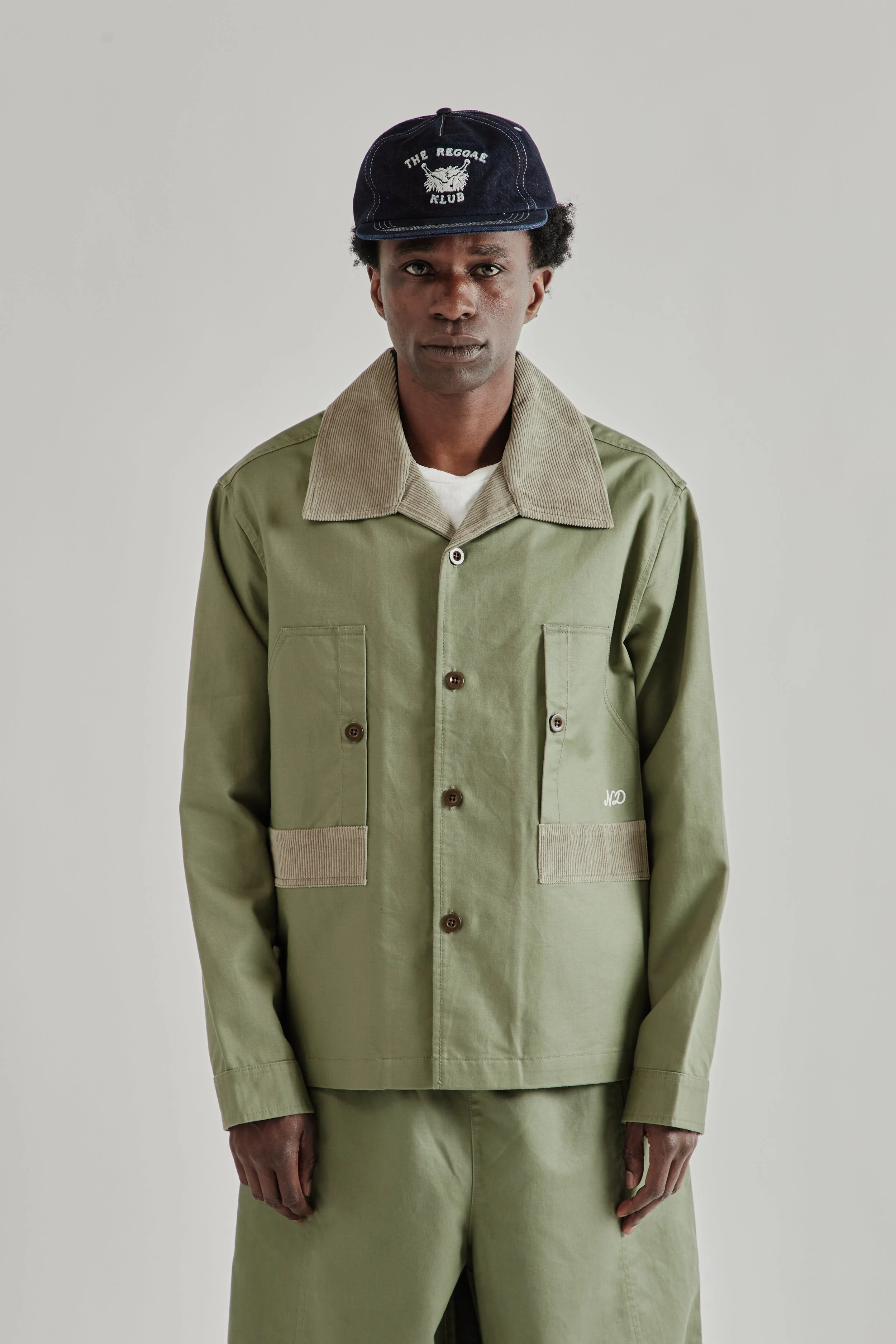 Workers Jacket - Olive - 1