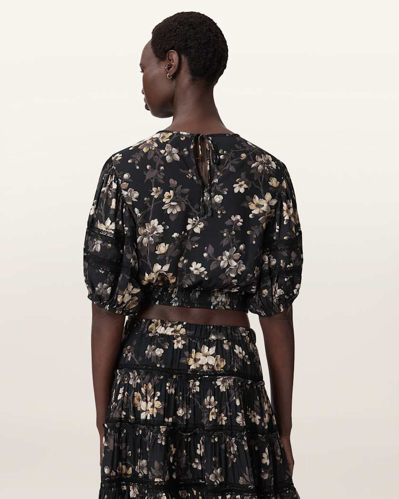 PEONY LACE TRIM CROPPED TOP 6