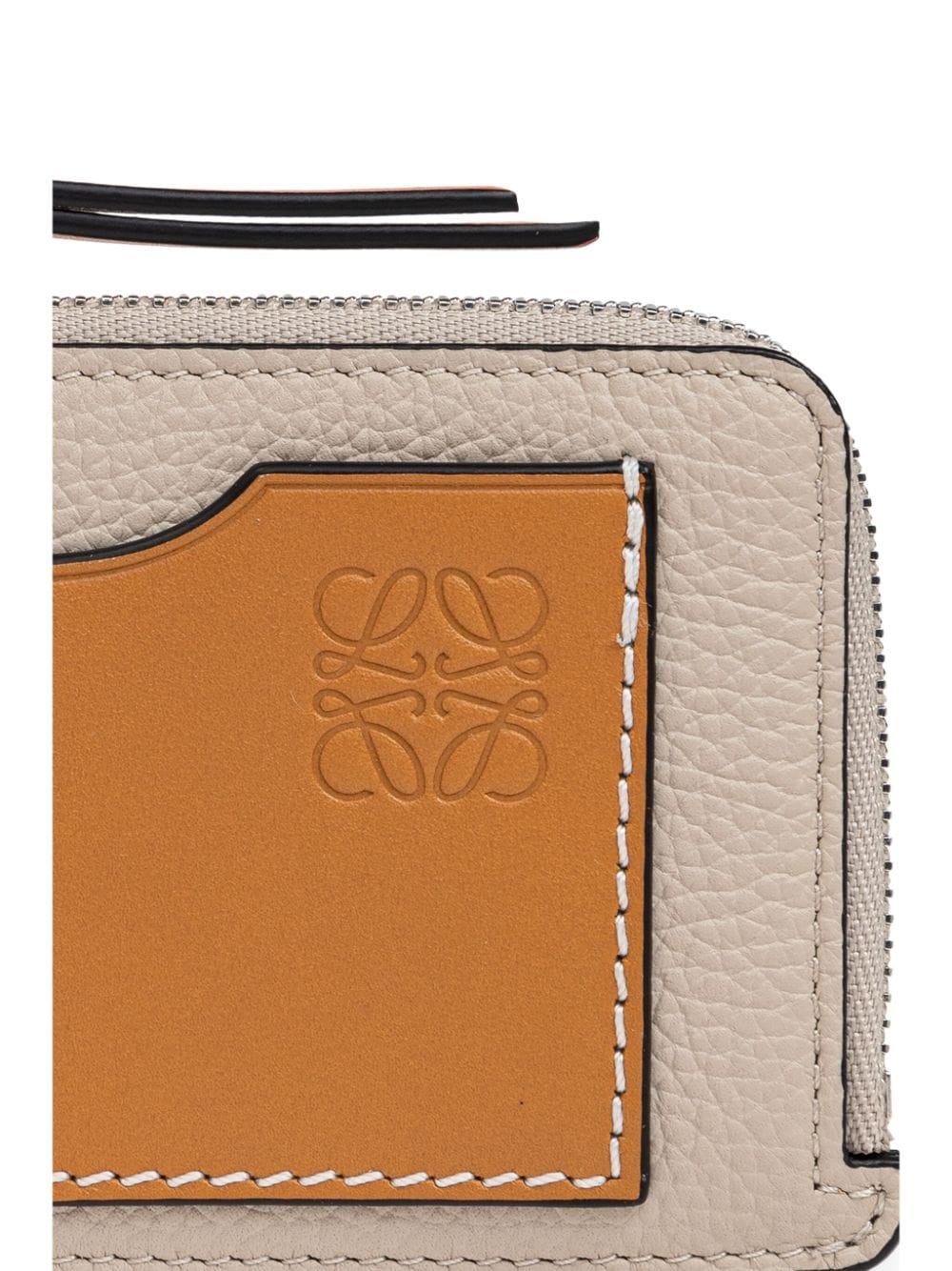 logo-embossed cardholder - 5