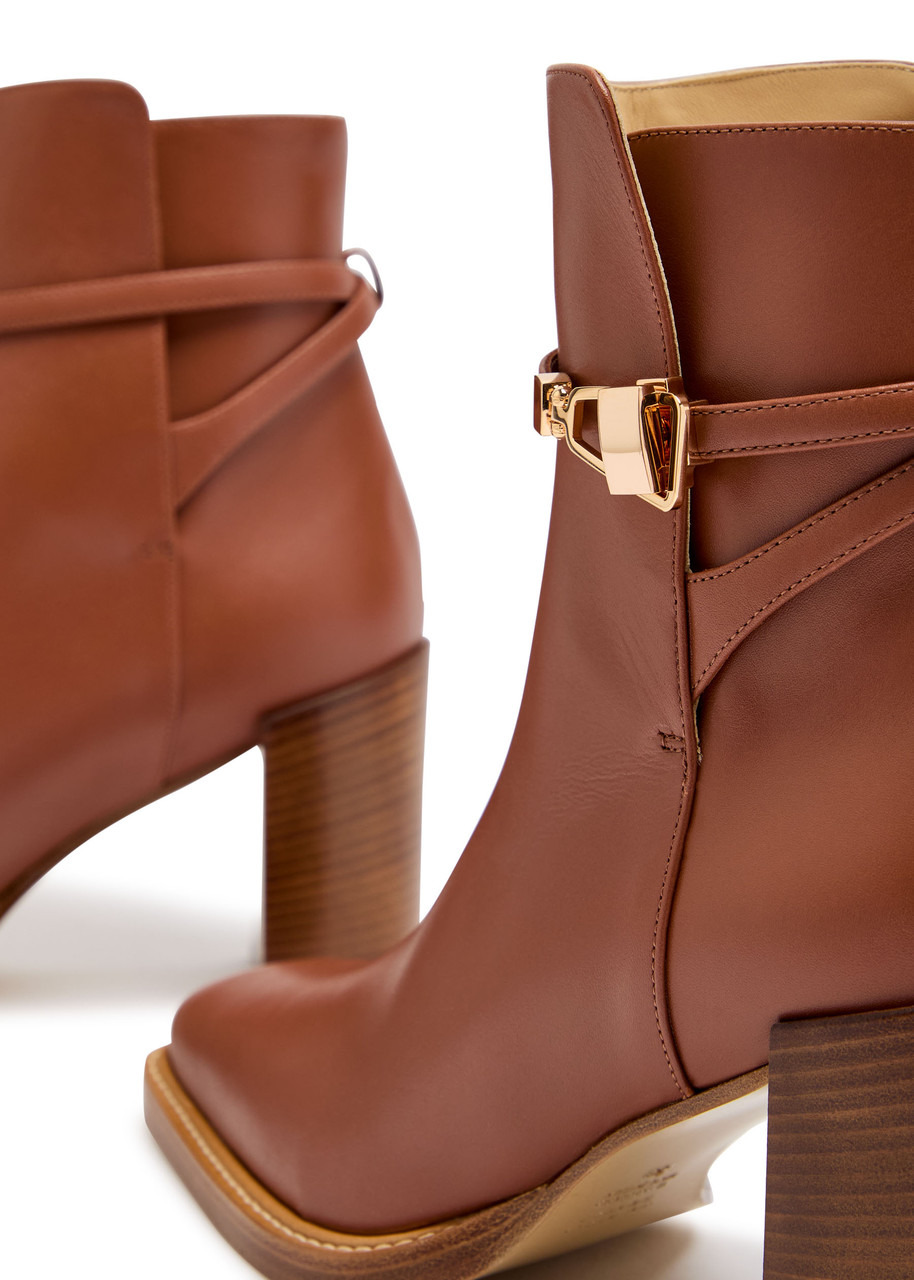 Gabriela Hearst Nina Leather Ankle Boots - 4