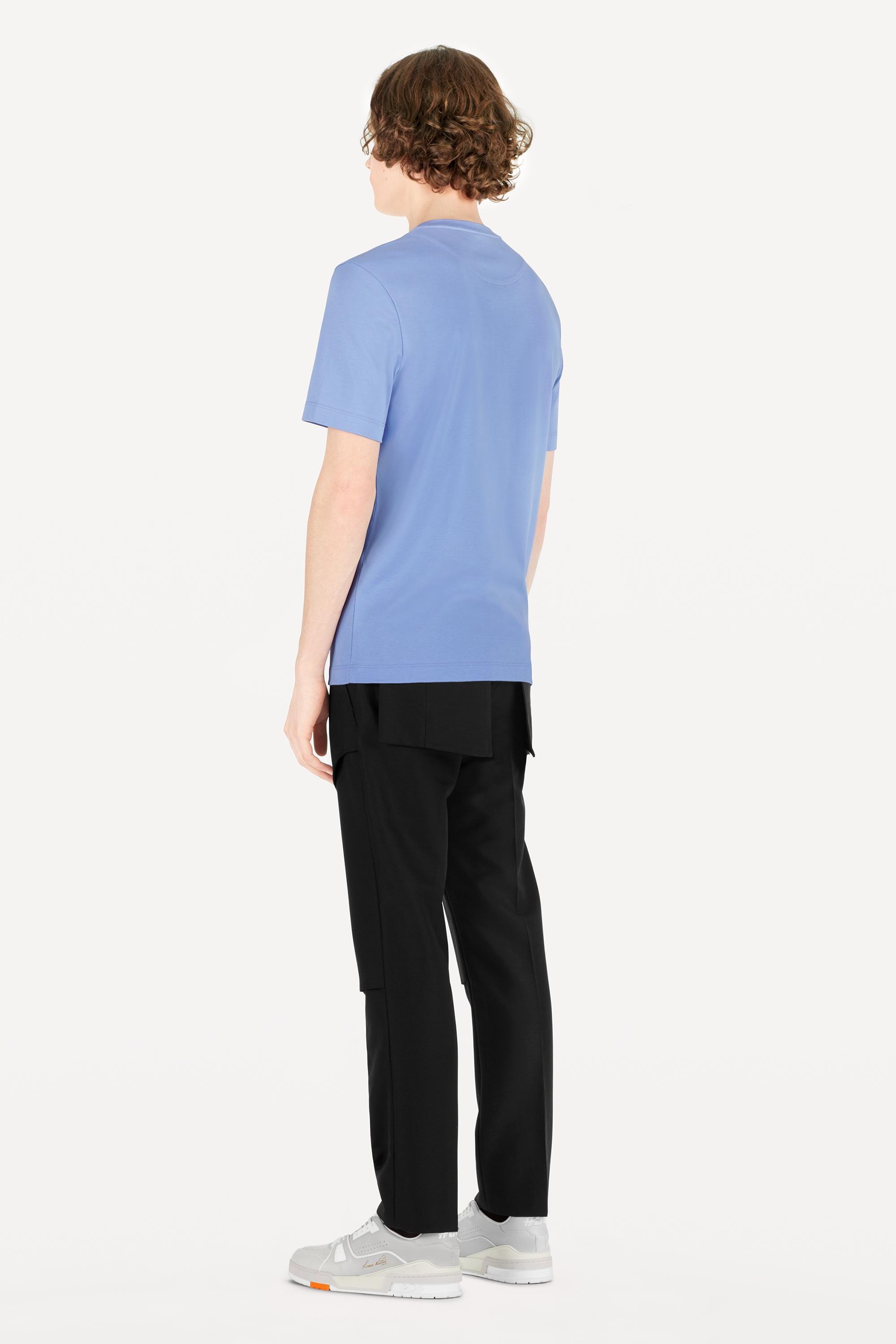 Damier Pocket Crew Neck T-shirt - 4