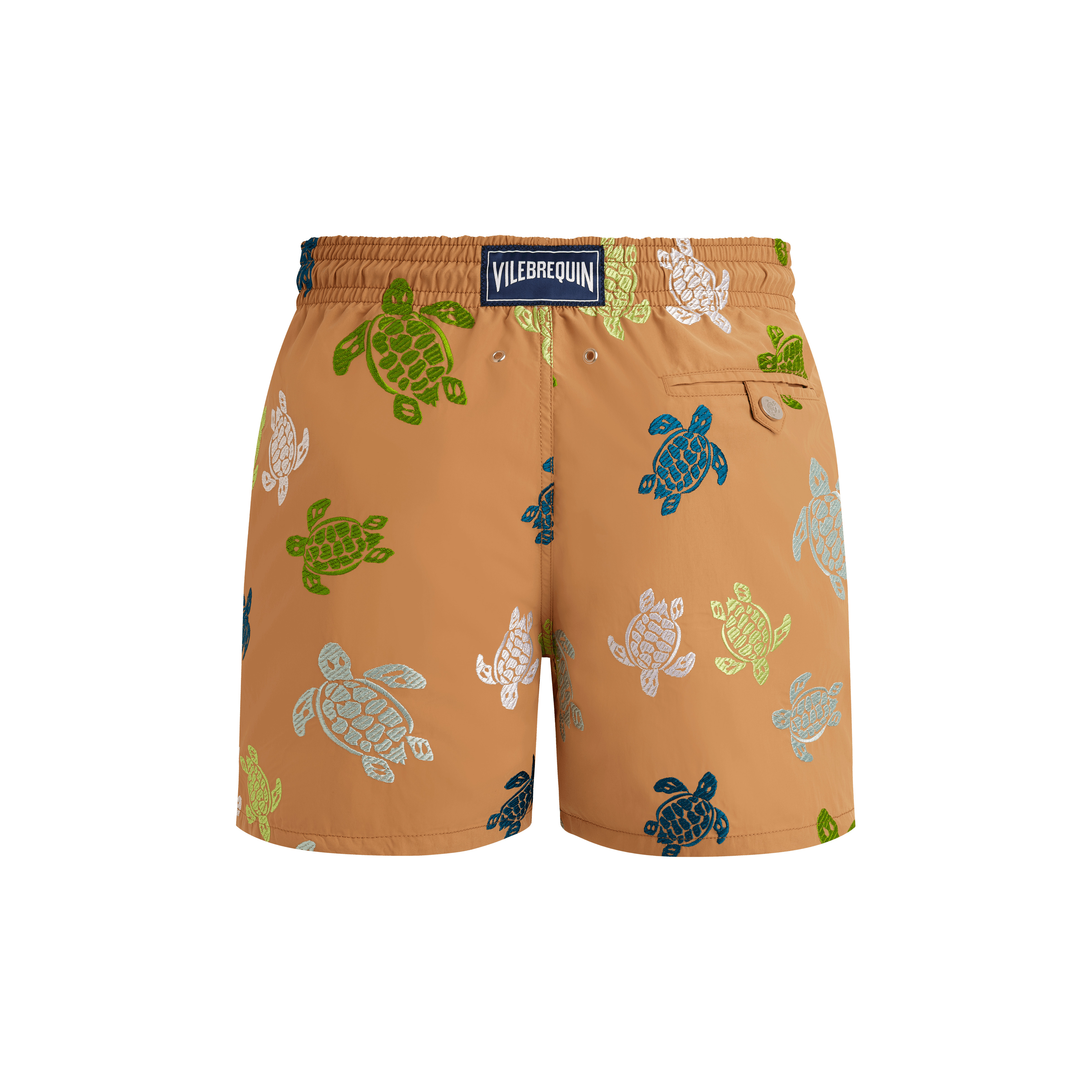 Men Swim Shorts Embroidered Tortue Multicolore - Limited Edition - 2