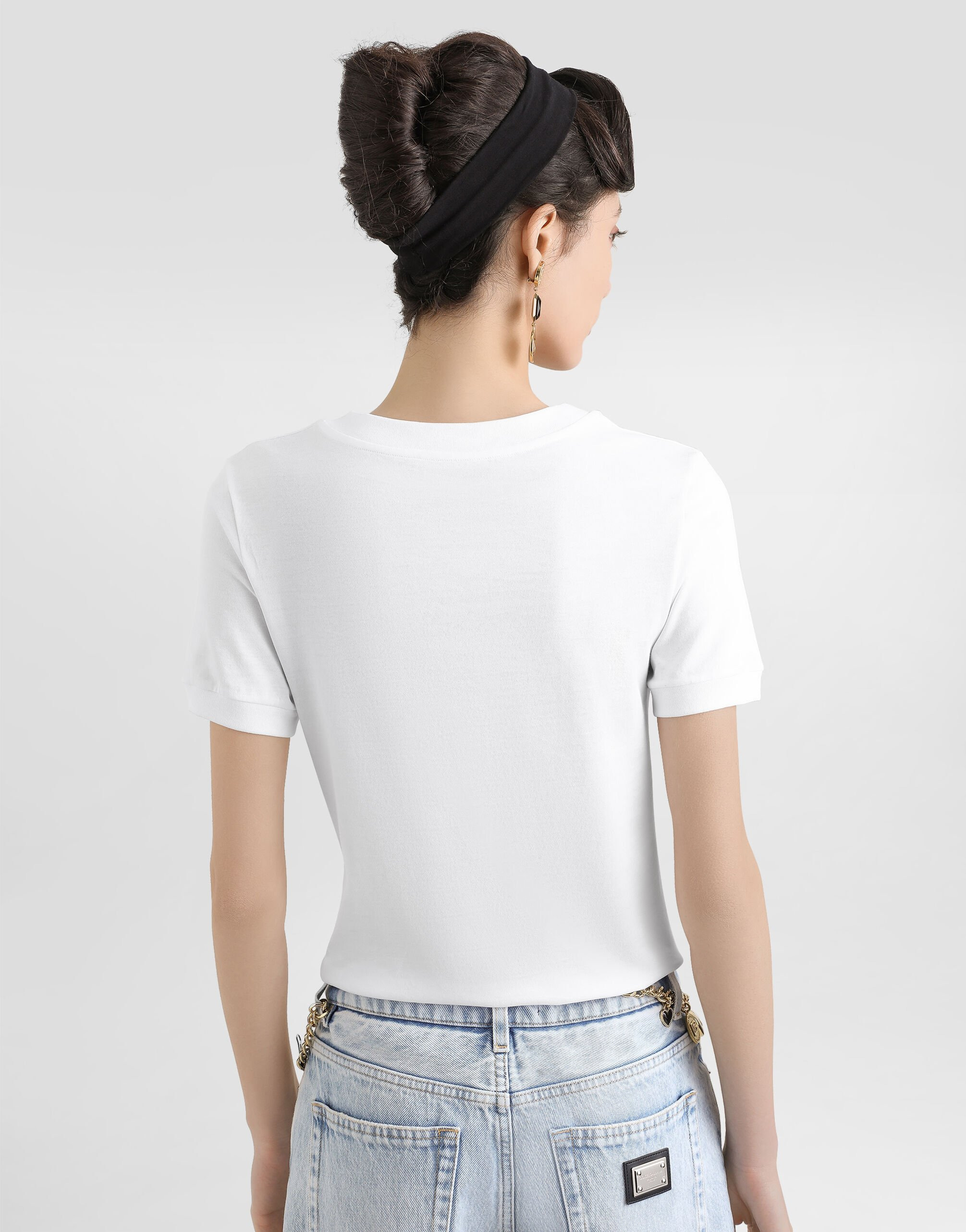 Cotton t-shirt with medal - 3