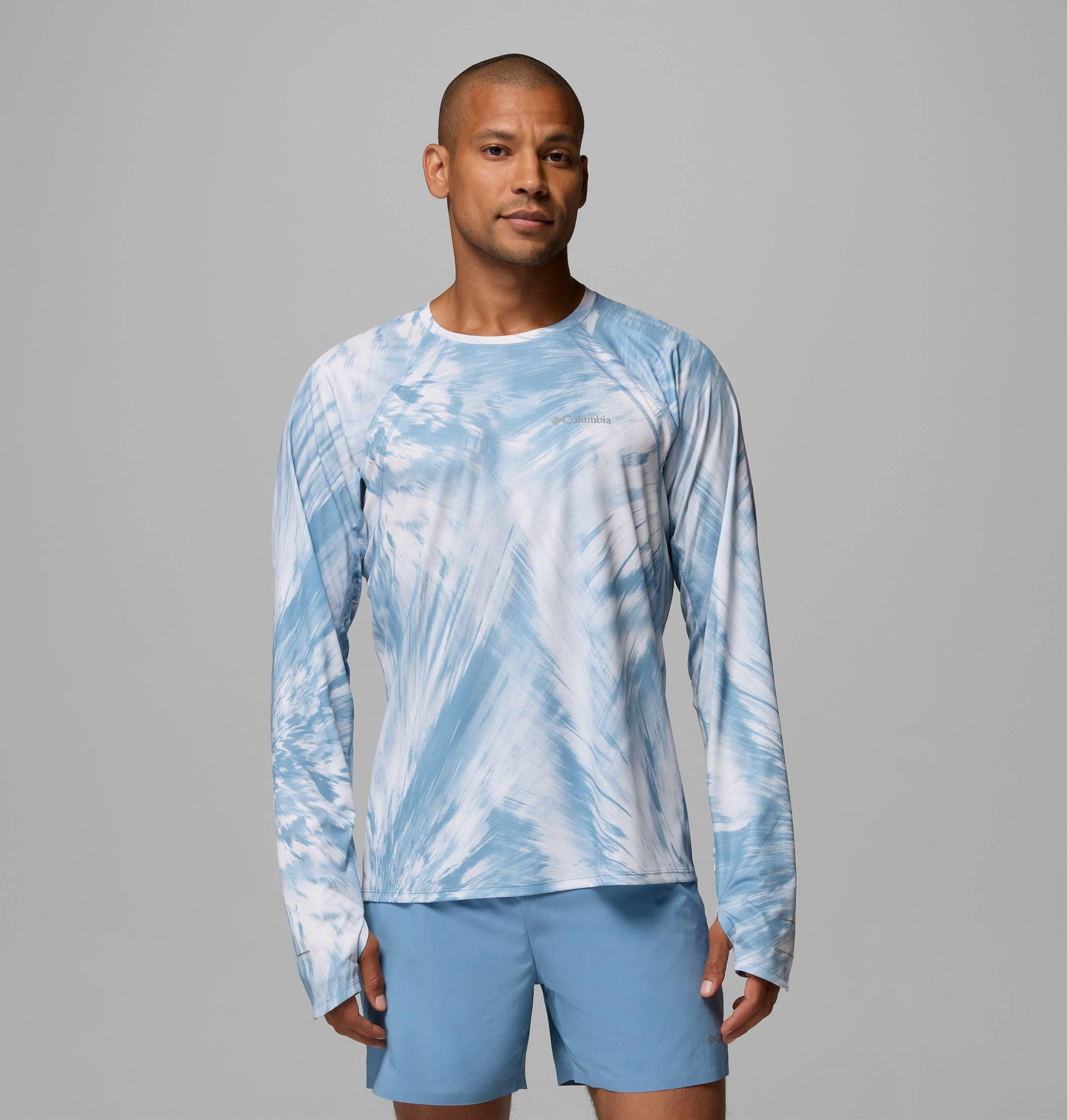 Men's Stealth Springs Printed Long Sleeve Shirt - 1