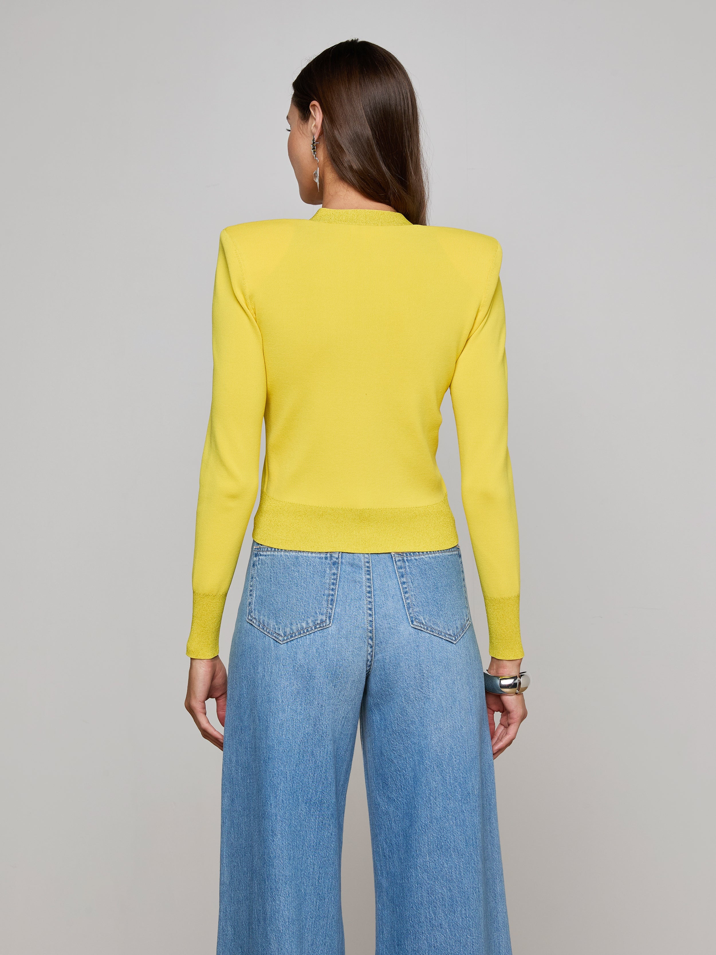 Taya V-Neck Cardigan - 5