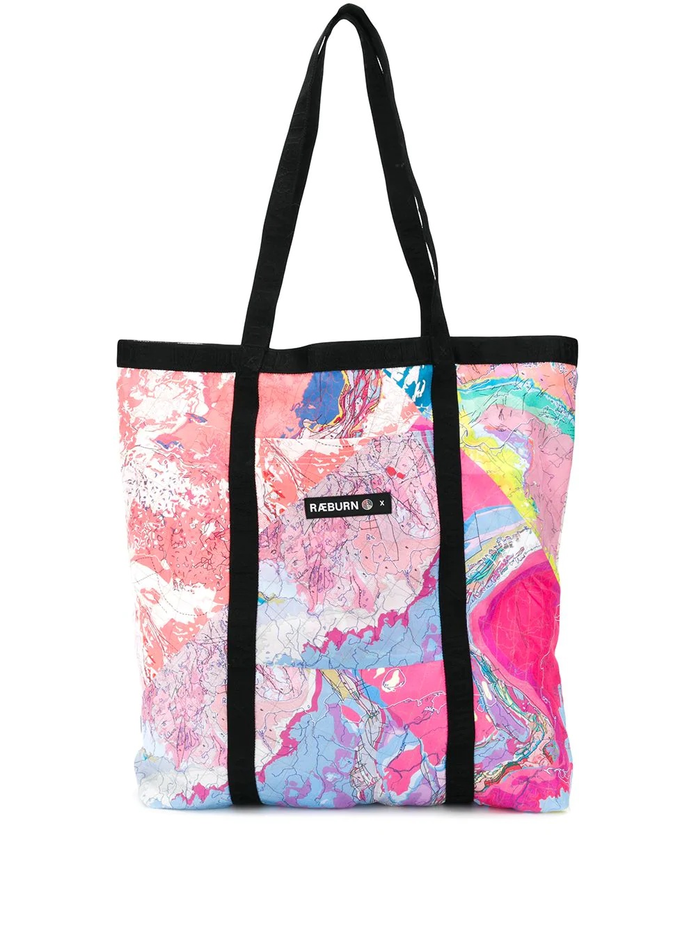 Multi Map tote bag - 1