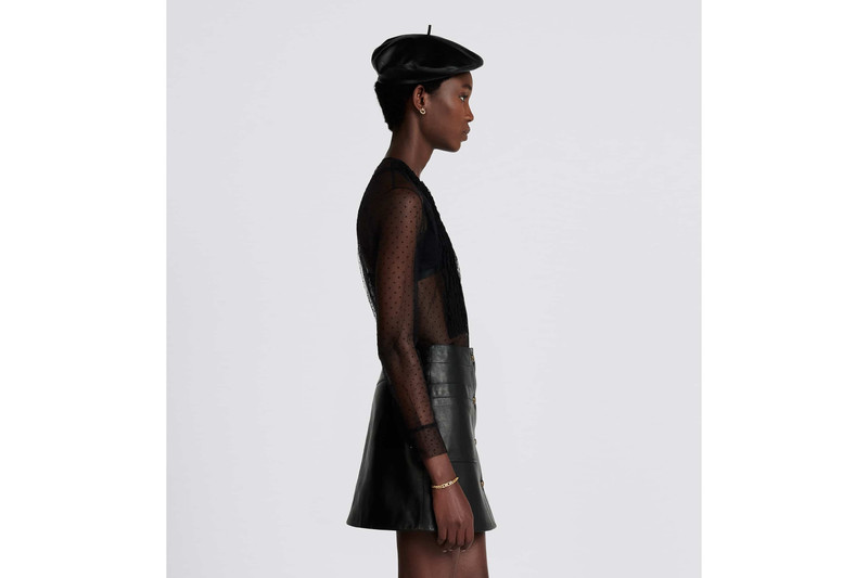 Dior Sheer Blouse with Plastron outlook