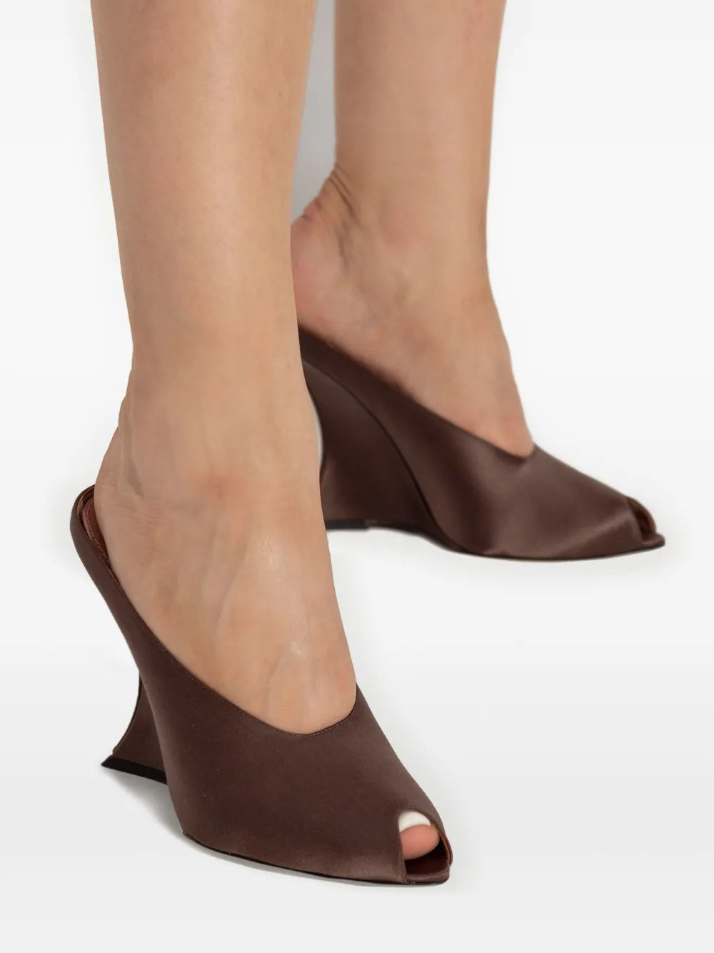Paris Texas Women 125Mm Satin Heeled Sandals - 5