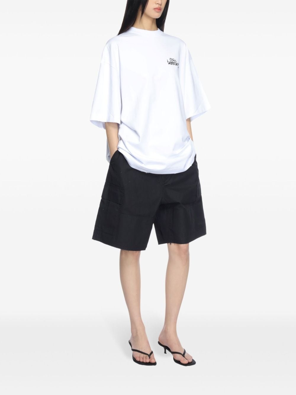 Team cotton cargo shorts - 2