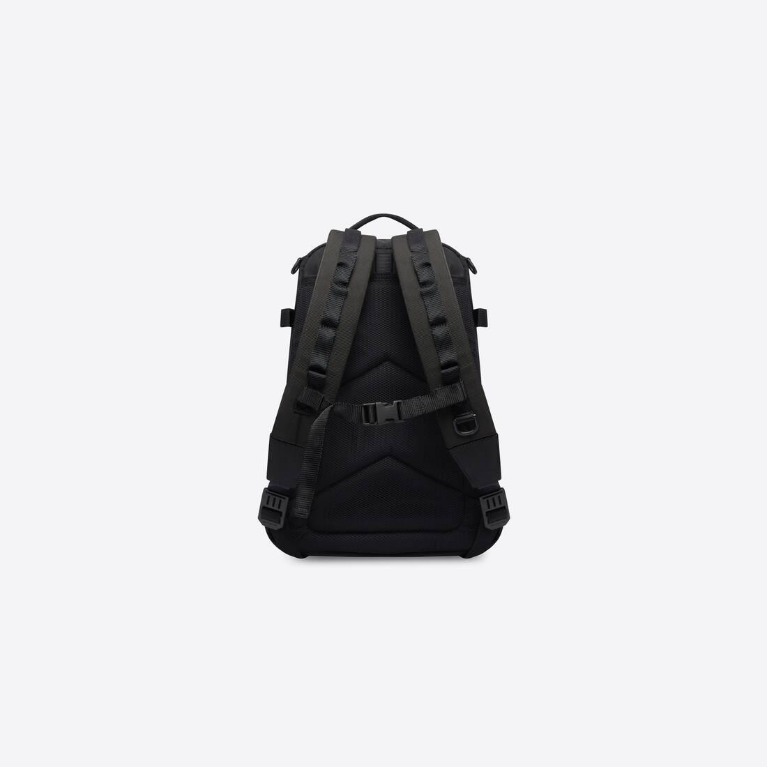 Men's Army Space Small Backpack in Black - 2