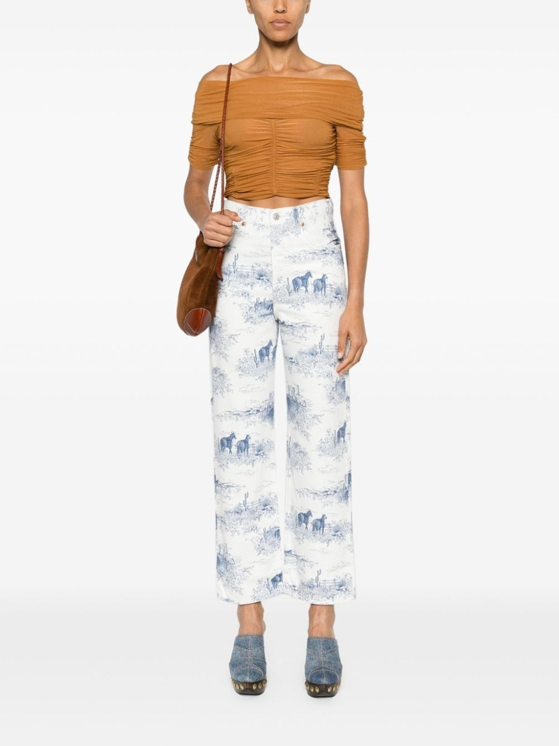 Levi's Ribcage high-rise straight jeans outlook