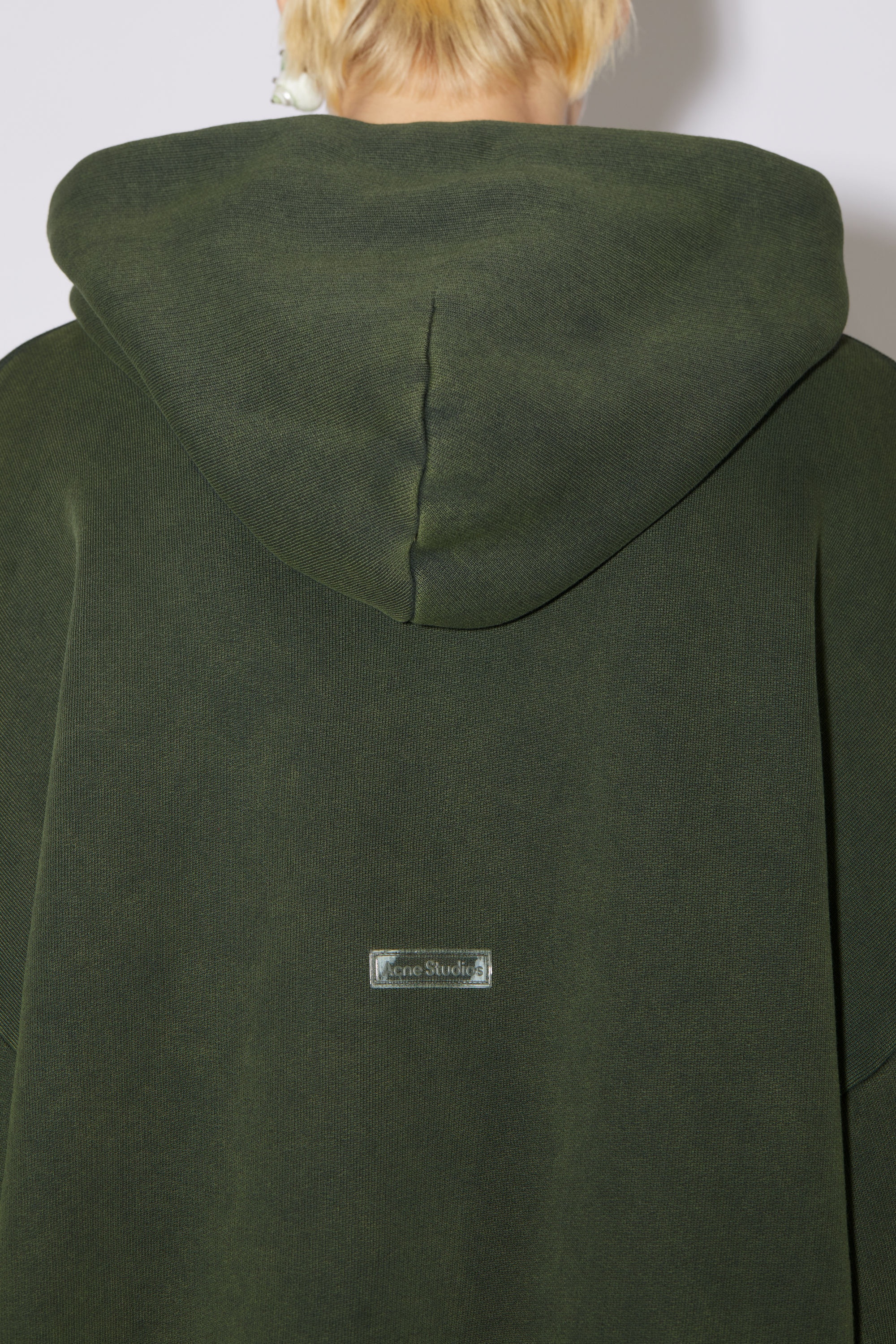 Hooded sweatshirt - Moss Green - 4