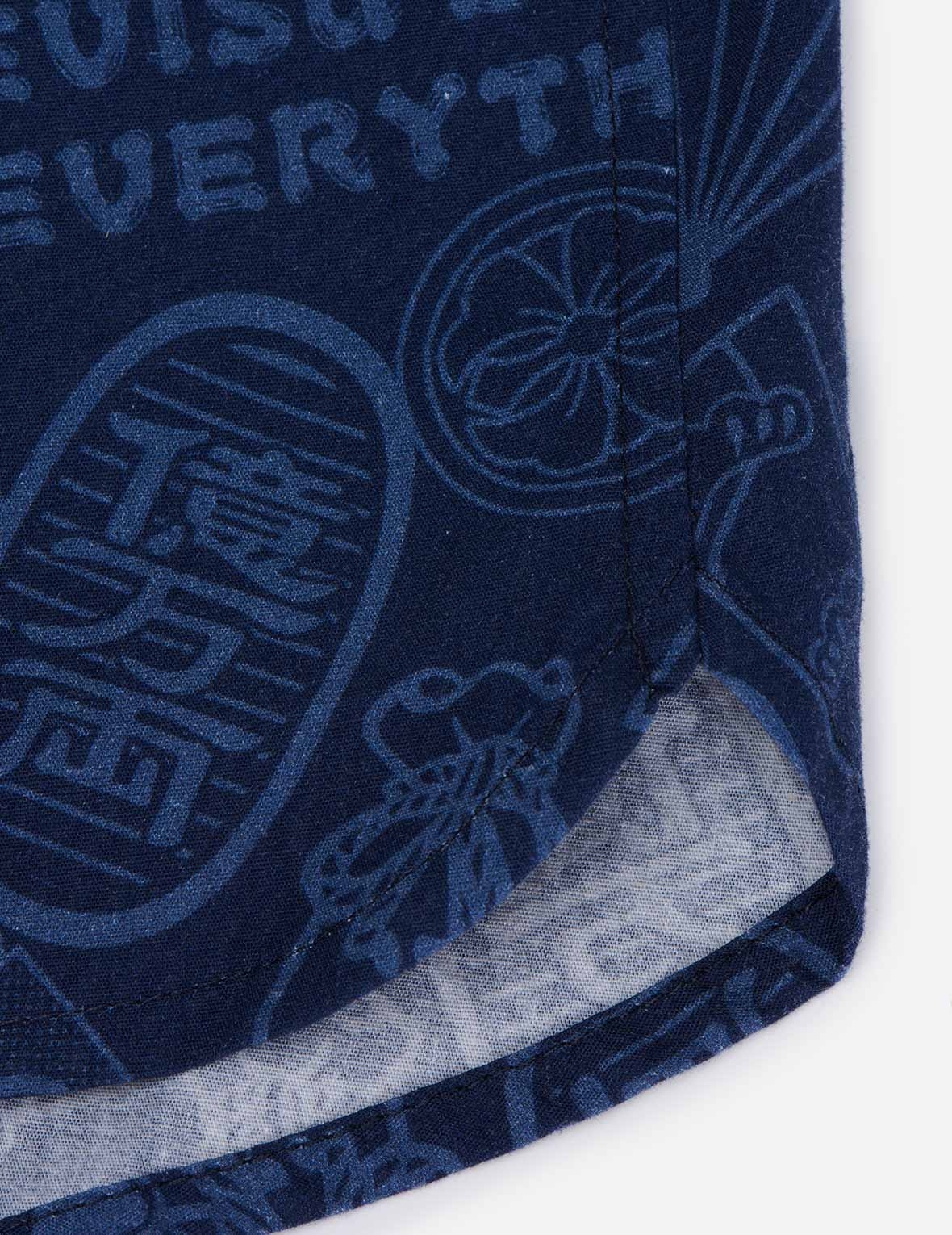 ALLOVER EVISU SQUAD PRINT BOXER SHORTS - 4