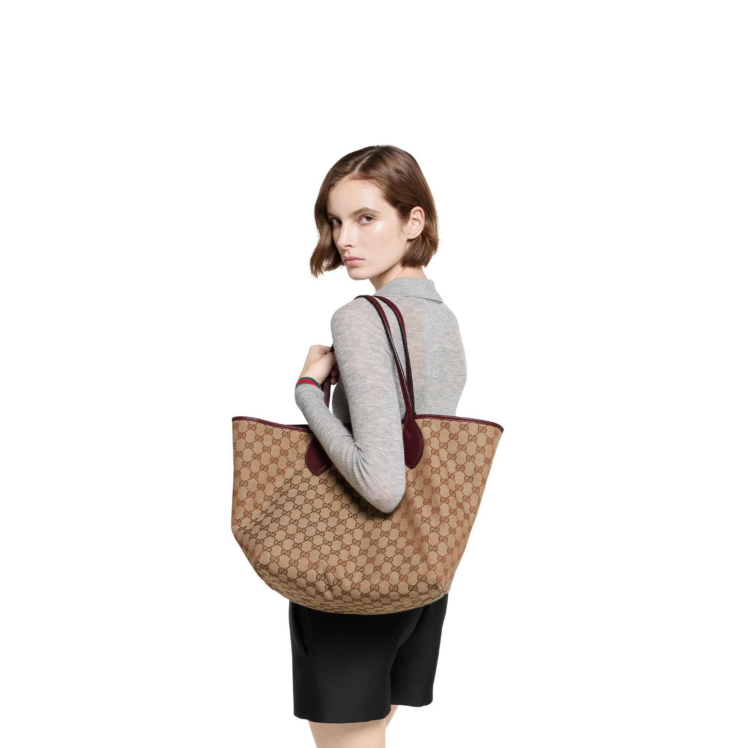 Gucci Totissima medium reversible tote bag - 4