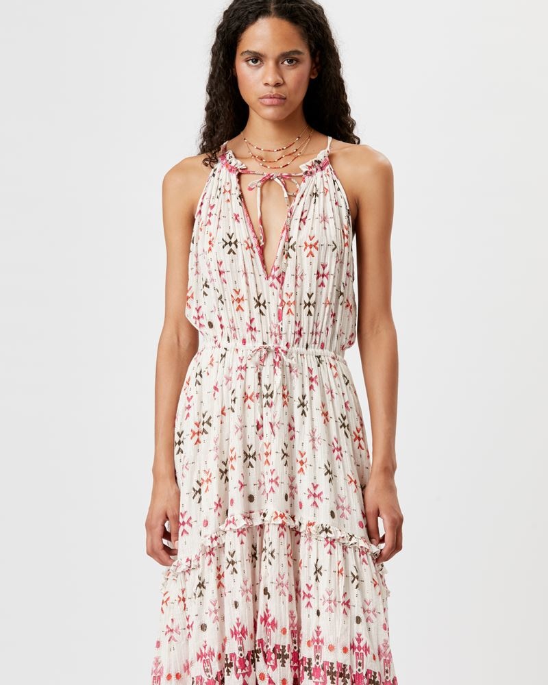 KABELINO COTTON AND LUREX DRESS - 4