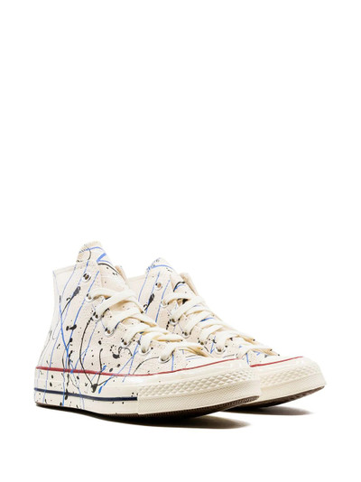 Converse Chuck Taylor paint splatter sneakers outlook