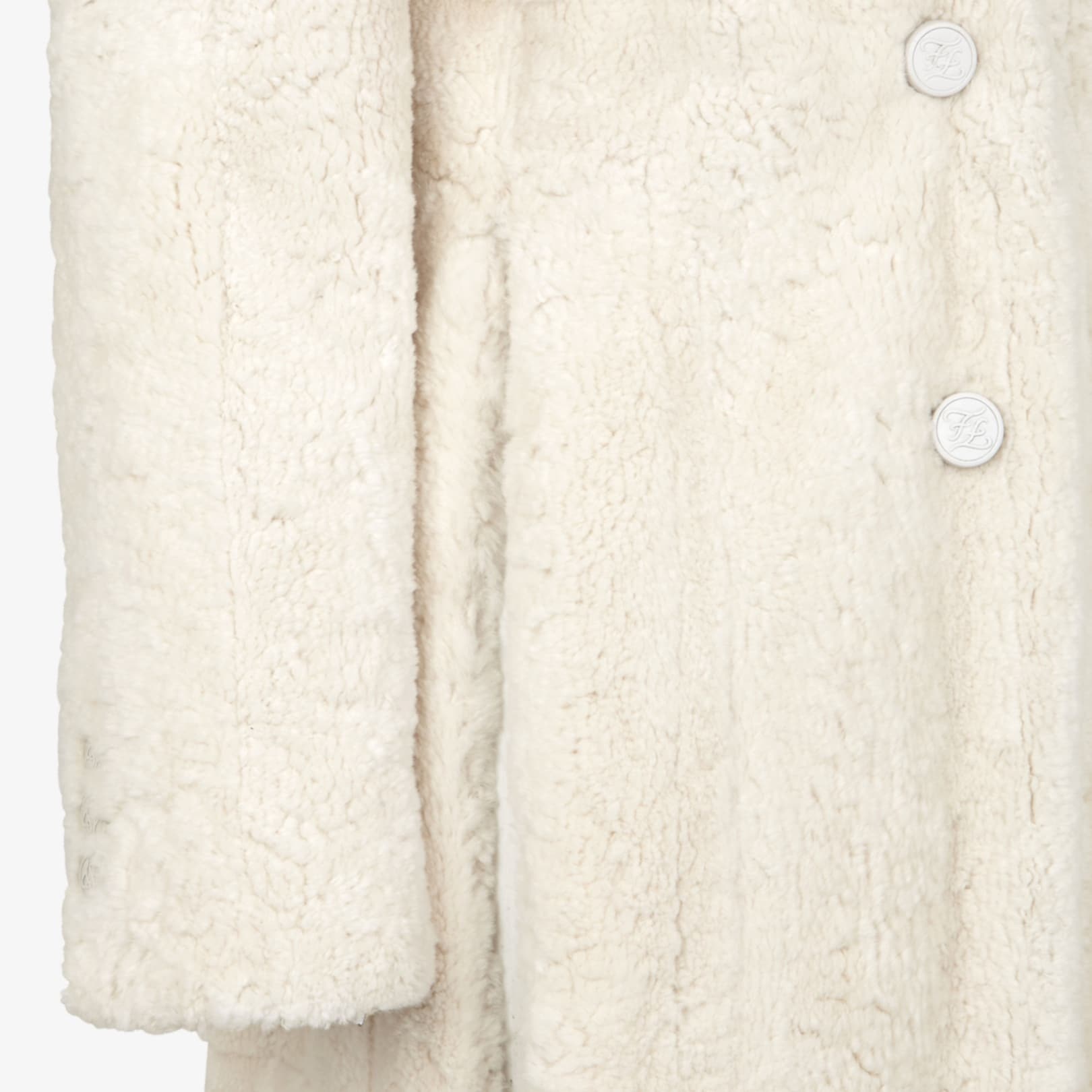 White mink coat - 3