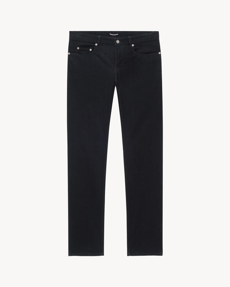LOW-RISE PANTS IN CORDUROY 1
