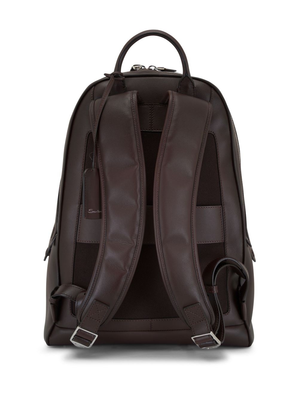 leather backpack - 2