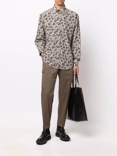 TOM FORD daisy floral-print shirt outlook