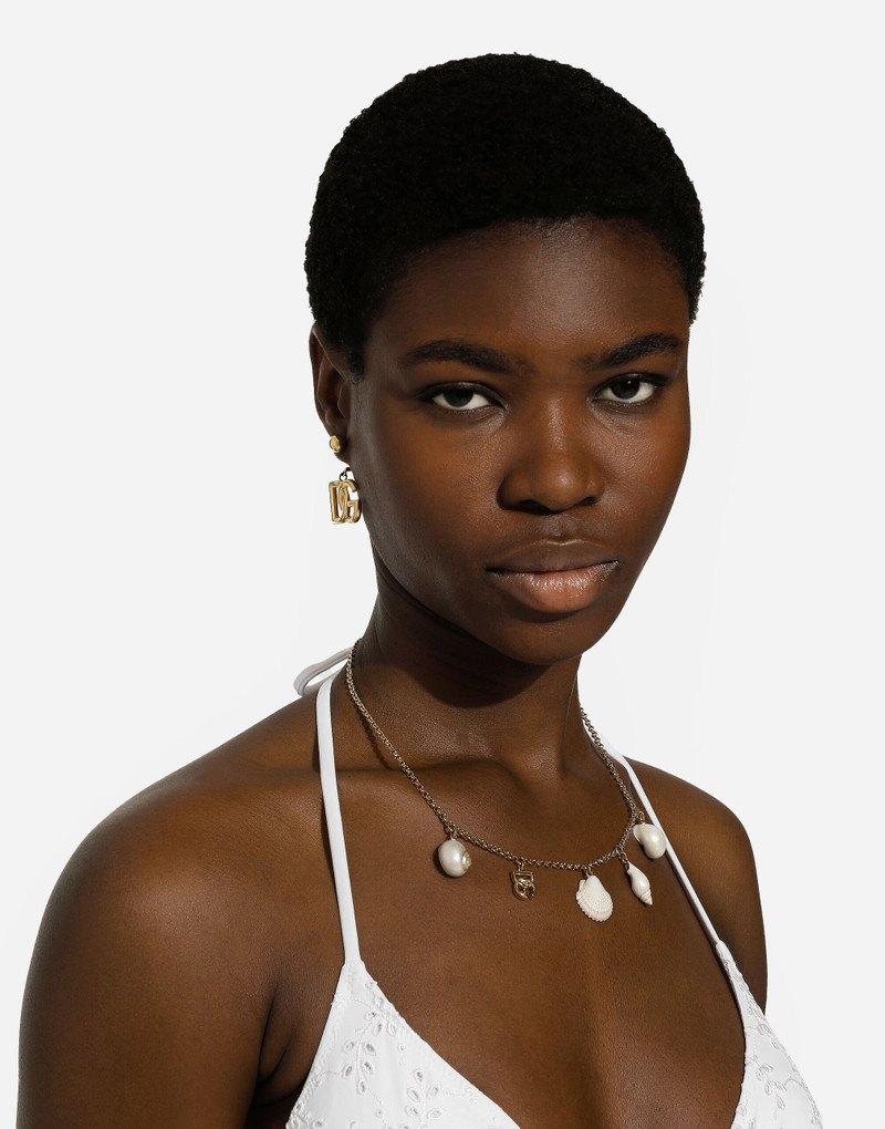 Dolce & Gabbana Necklace with DG logo and shells outlook