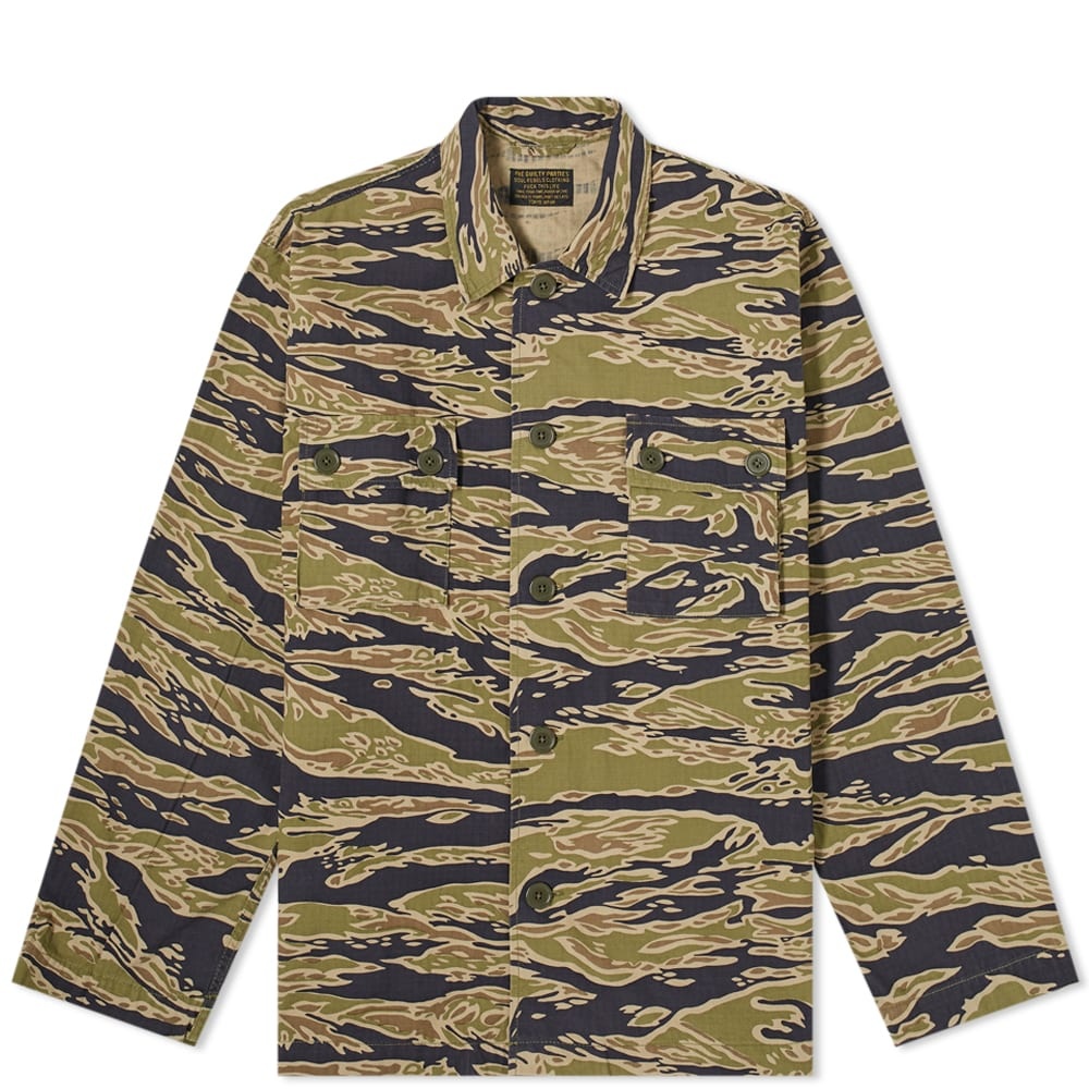 Wacko Maria Tiger Camo Army Shirt - 1