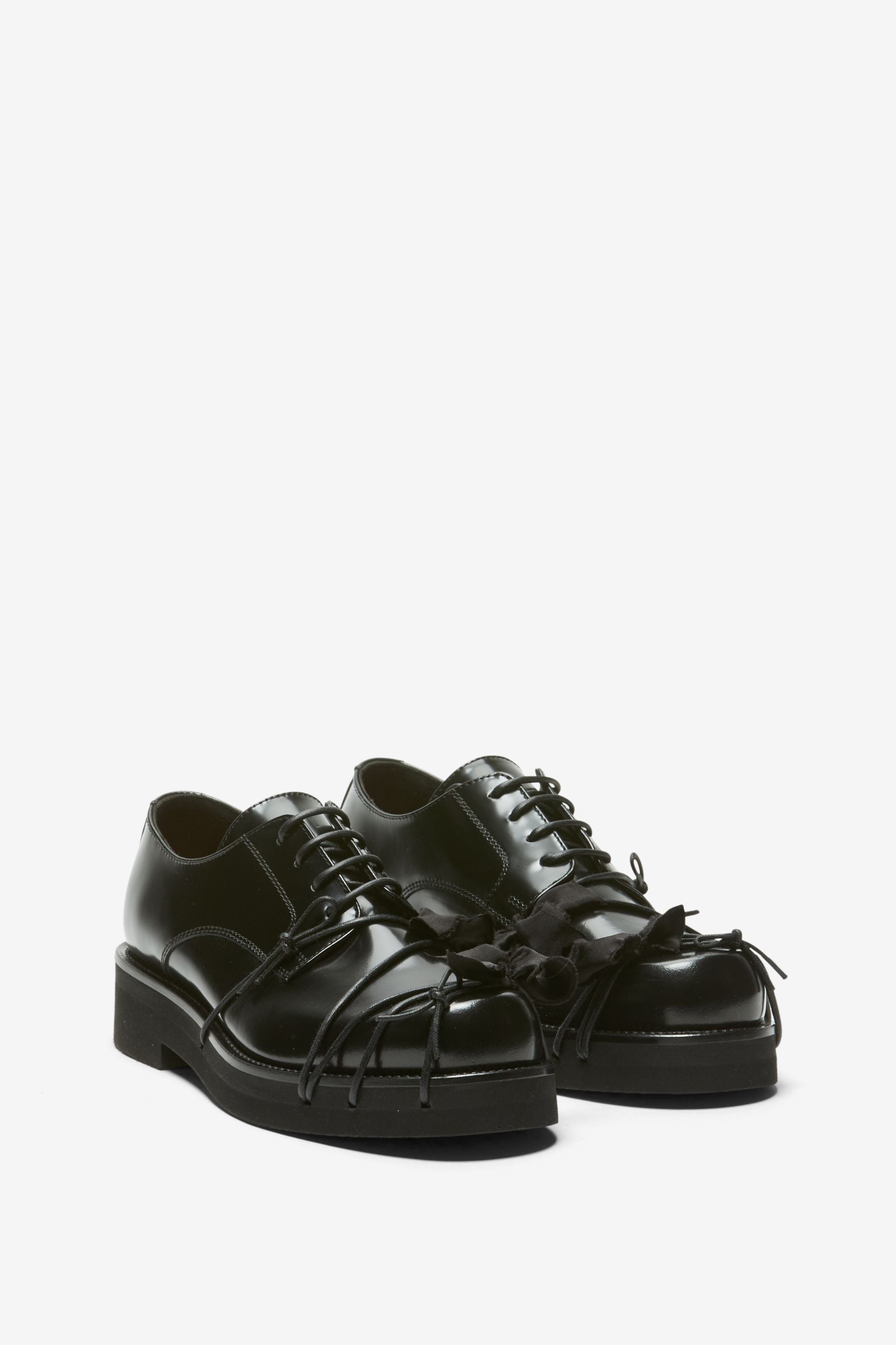 BOW-EMBELLISHED DERBY SHOES - 2