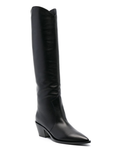 Gianvito Rossi leather knee boots outlook