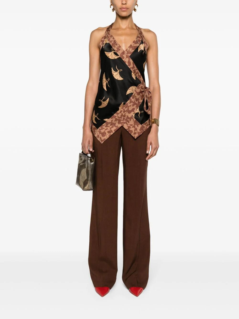 Dries Van Noten Women 01290 Parchia Bis 8057 Pants - 5