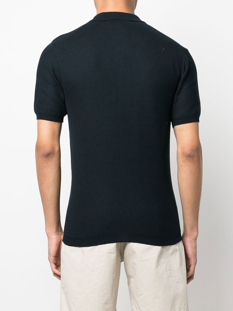 button-placket detail polo shirt 4