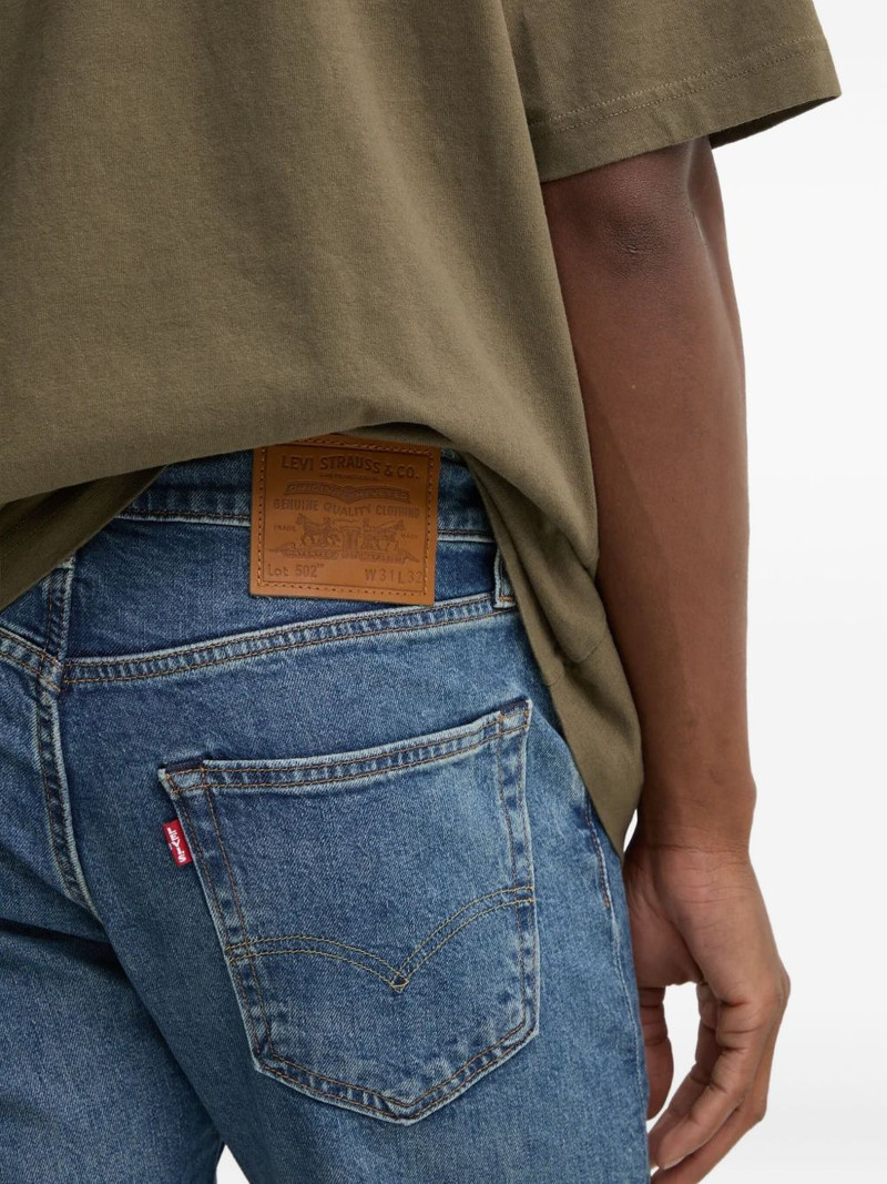 502 logo-patch jeans 4