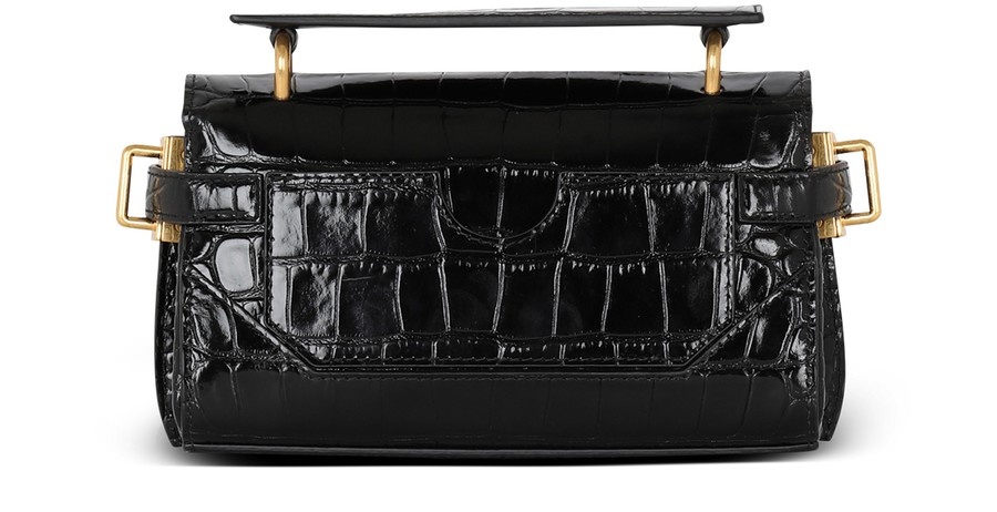 B-Buzz 19 bag in crocodile effect leather - 4