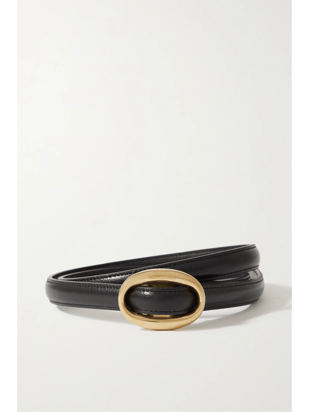 Glossed-leather Belt - 1